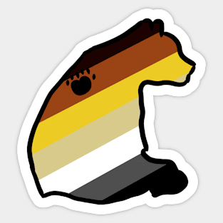 Bear Pride Bear Sticker